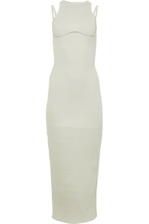 FLEUR DU MAL Vestido largo de canalé