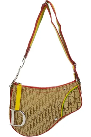 Dior Bolsa de hombro Rasta Oblique Saddle 2004