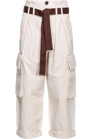 Pinko Pants cargo de tiro alto