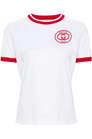 Gucci Playera con logo bordado