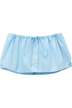 Alexander Wang Skorts con detalles de cristal