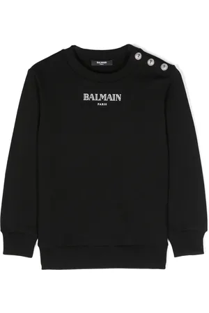 Balmain Sudadera con logo estampado