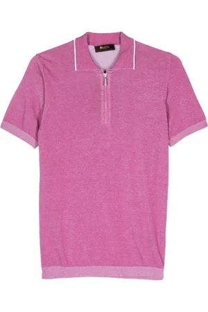 MOORER Suéter estilo playera tipo polo Coty-VCR