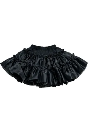 Mimi Tutu Skorts satinados con volantes
