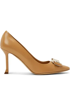 Salvatore Ferragamo Zapatillas New Vara con tacón de 85mm