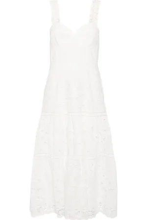 Farm Rio Vestido midi Richillieu