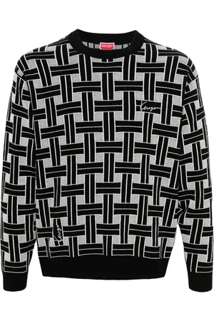 Kenzo Suéter con motivo en jacquard
