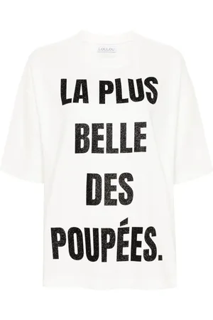 LOULOU Playera con logo estampado
