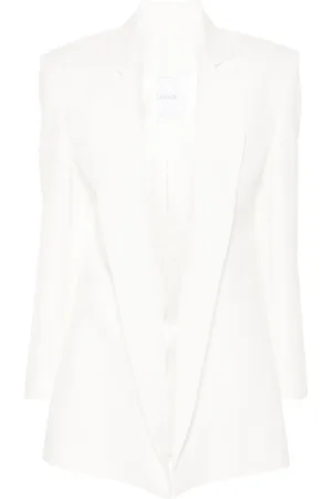 LOULOU Blazer de seda abierto