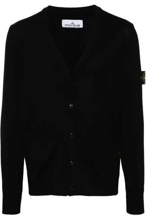 Stone Island Cárdigan con distintivo Compass