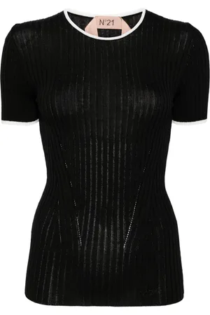Nº21 Playera tejida de canalé