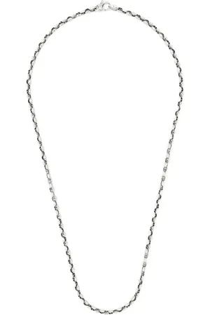 STEPHEN WEBSTER Collar Classic Link mediano en plata de ley