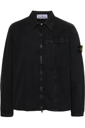 Stone Island Sobrecamisa con distintivo Compass