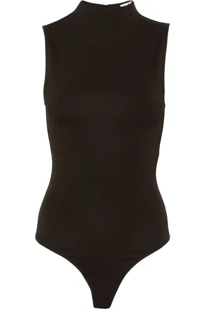 Courrèges Body con cuello falso