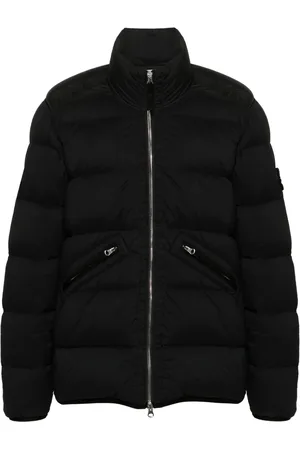 Stone Island Chamarra capitonada con distintivo Compass