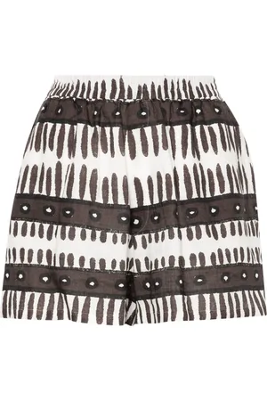 Maison La Plage Bermudas con estampado abstracto