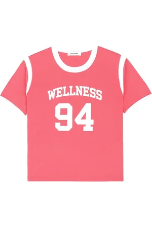 Sporty & Rich Playera con eslogan estampado