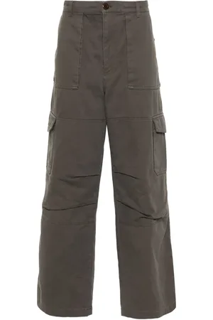 Acne Studios Pantalones cargo con diseño ancho