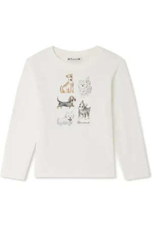 BONPOINT Sudadera con cachorro estampado