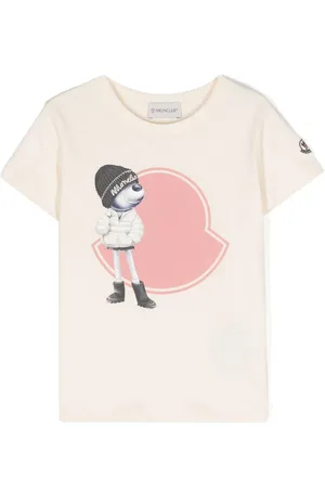 Moncler Playera con logo estampado