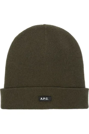 A.P.C. Gorros con etiqueta del logo