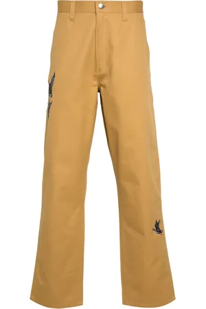Carhartt Pantalones rectos con patos bordados