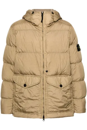 Stone Island Chamarra con capucha y distintivo Compass