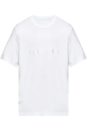 Helmut Lang Playera con logo bordado