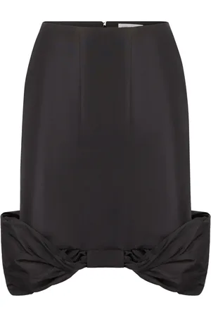 Nina Ricci Falda midi con detalle de moño
