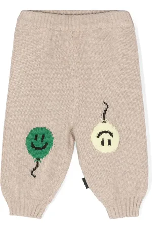 Molo Leggins tejidos con globos en intarsia
