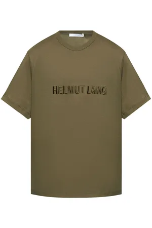 Helmut Lang Playera con logo bordado