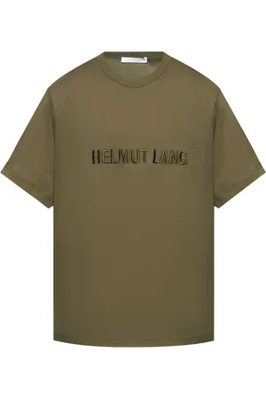 Helmut Lang Playera con logo bordado
