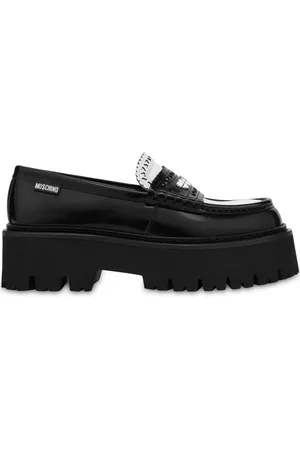 Moschino Mocasines con diseño color block y plataforma