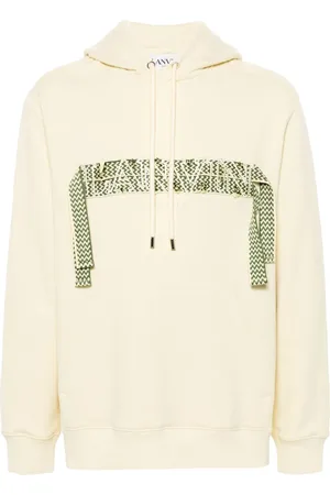 Lanvin Hoodie con logo bordado