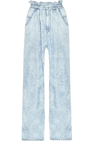 Marant Etoile Pantalones de chambray Priana