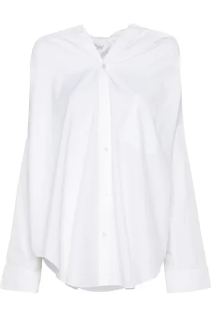 Balenciaga Camisa con detalle de nudo