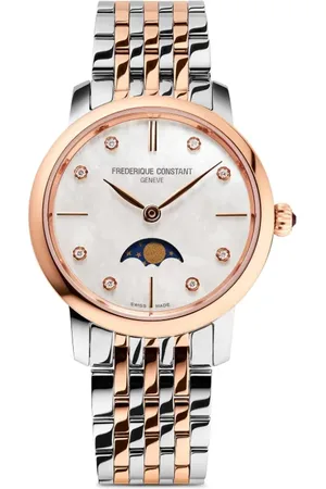 Frederique Constant Reloj Classics Slimline Ladies Moonphase de 30mm