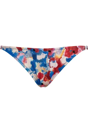 Vilebrequin Bikini bottom con estampado floral