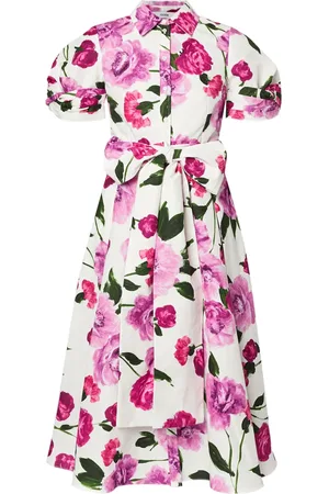 Erdem Vestido midi con estampado floral