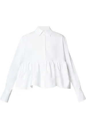 Erdem Blusa con panel de volantes