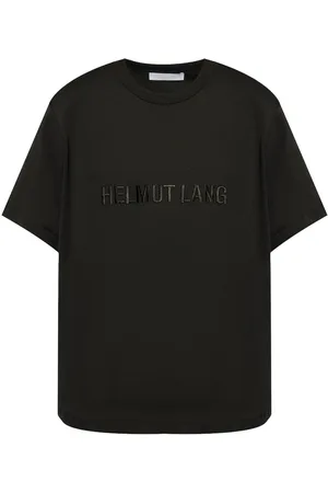Helmut Lang Playera con logo bordado