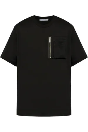 Helmut Lang Playera con bolsillo y cierre