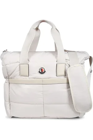 Moncler Pañalera con parche del logo