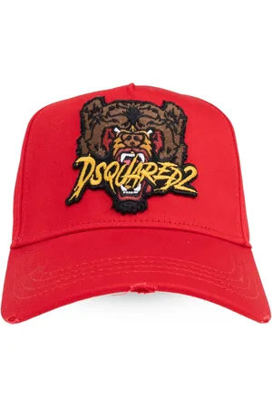 Dsquared2 Gorra con aplique de tigre