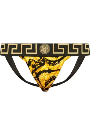 VERSACE Suspensorios con estampado Barocco