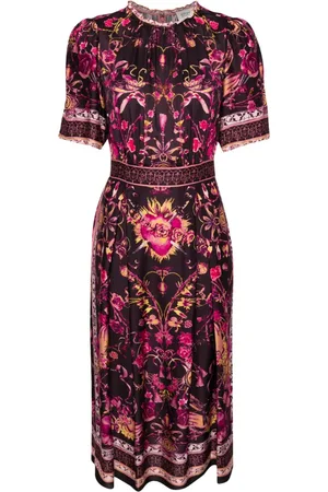 Marchesa Notte Vestido midi Rima