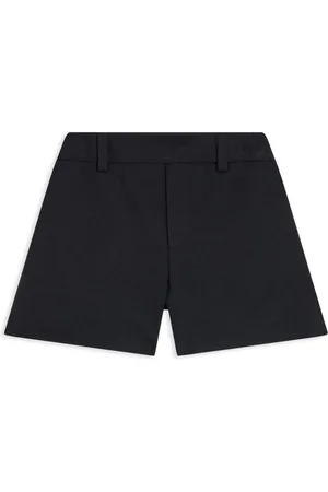 VERSACE Bermudas rectas con pretina elástica