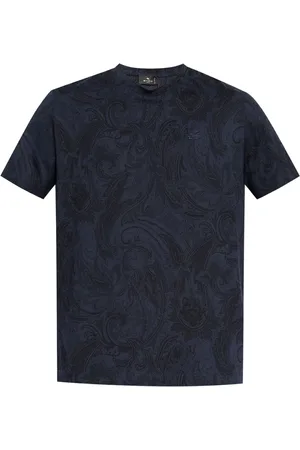 Etro Playera con estampado de cachemira