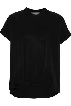 LORENA ANTONIAZZI Blusa fruncida de popelina