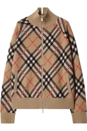 Burberry Cárdigan con motivo Vintage Check